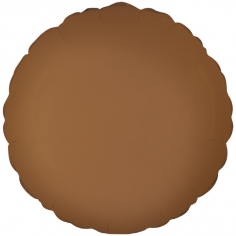 Шар Круг, Шоколад Матовый / Matte Choco Brown