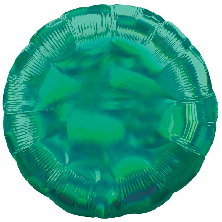 Шар Круг, Зелёный, Перламутр / Iridescent Green Circle (в упаковке)