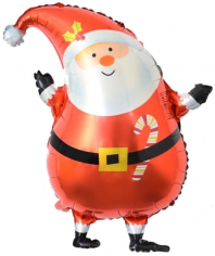 Шар Фигура, Санта в красном колпачке (в упаковке)