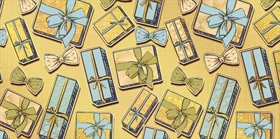 Конверт для денег без надписи Подарочные коробки, Песочный