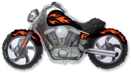 Шар Мини-фигура Байк, Черный / CUSTOM MOTO (в упаковке)